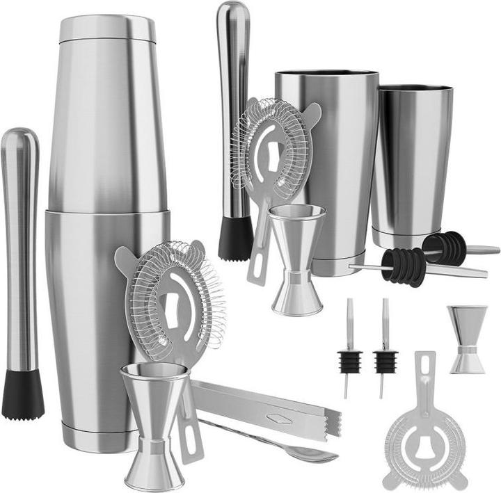 Immagine prodotto Mark Adler Shake 3.0 bar kit (Set da cocktail, Shaker da cocktail)
