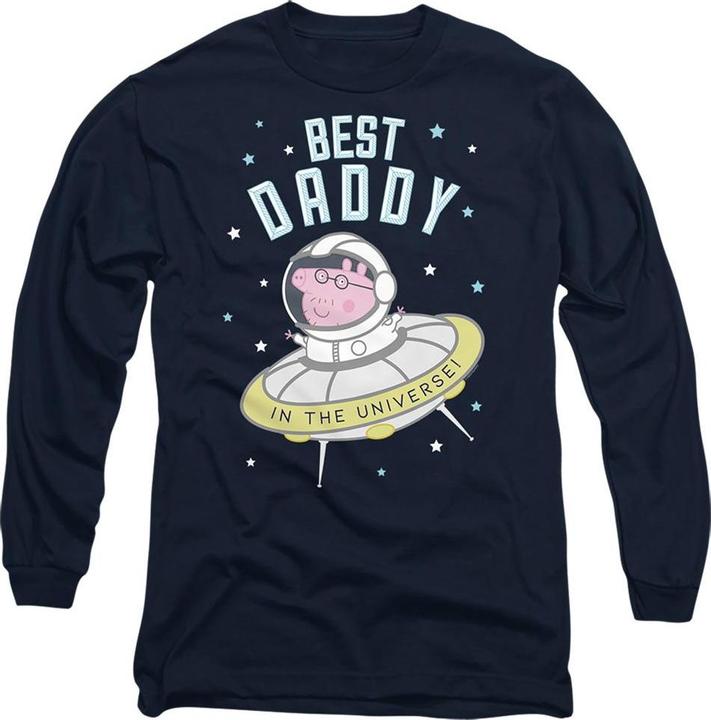 Produktbild Peppa Pig Best Daddy TShirt Langärmlig (S)