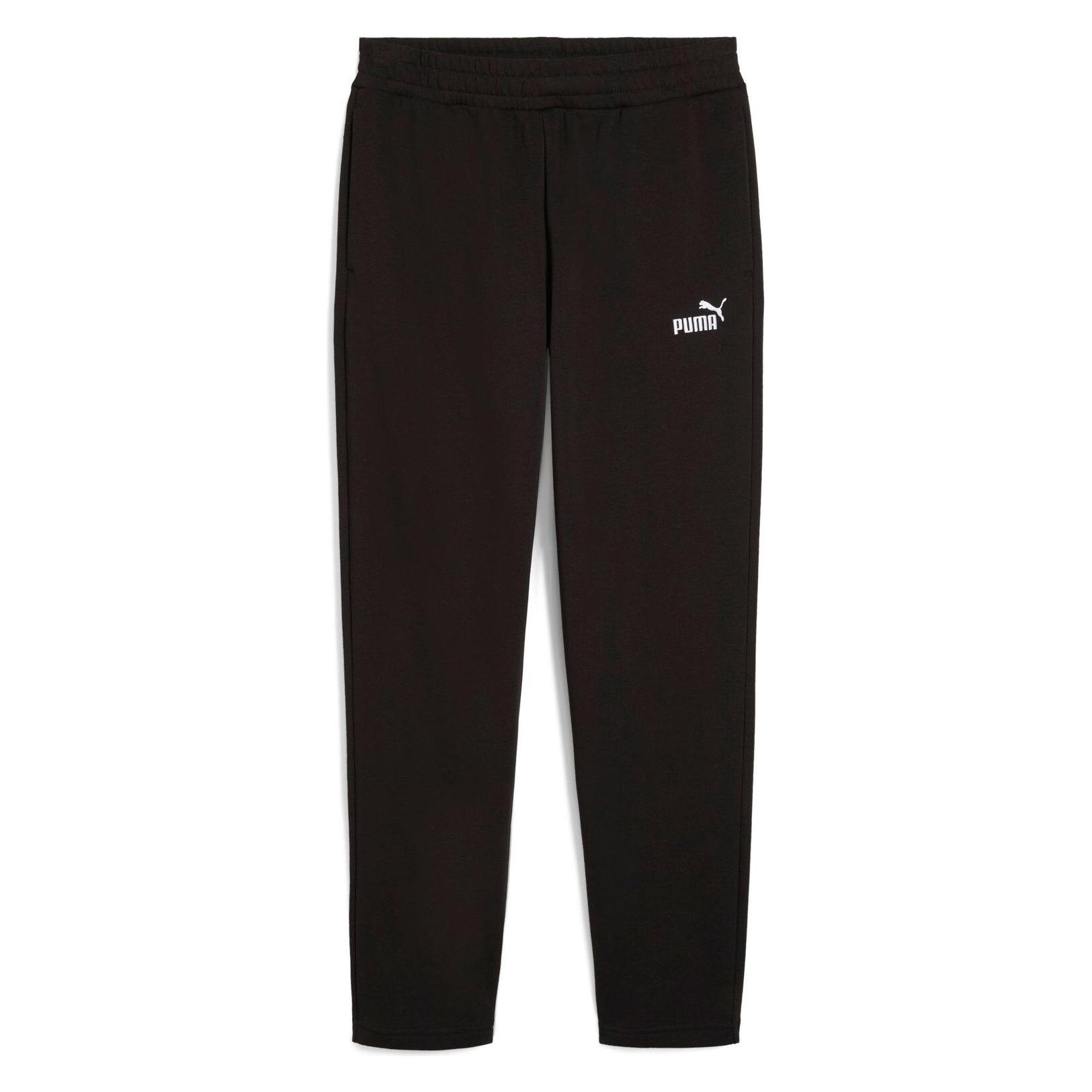 Puma, Mannen, Sportbroek, Ess Nr. 1 Logo Sweatbroek Tr Op (3XL), Zwart
