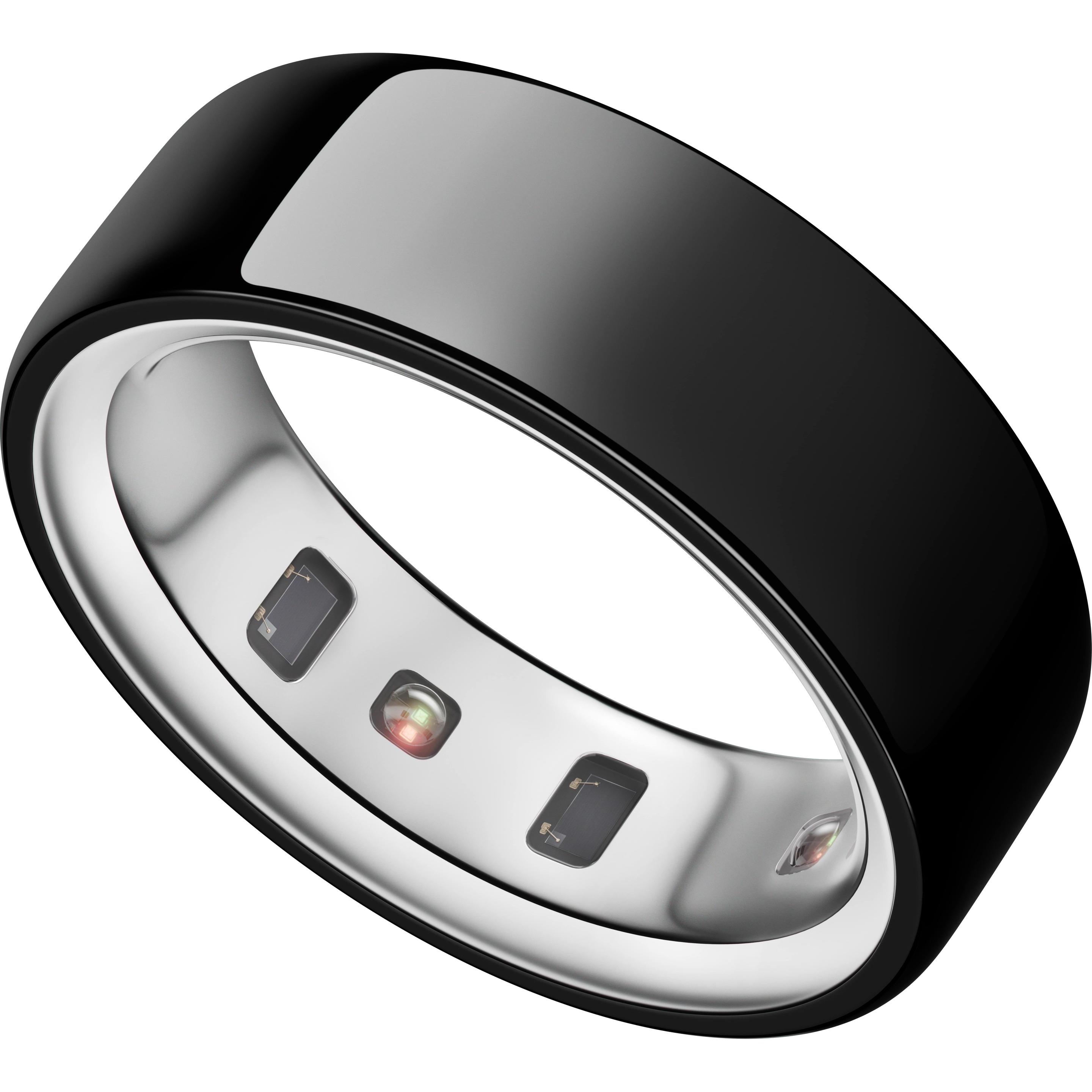 Oura Ring 4 (6, Schwarz), Smart Ring, Schwarz