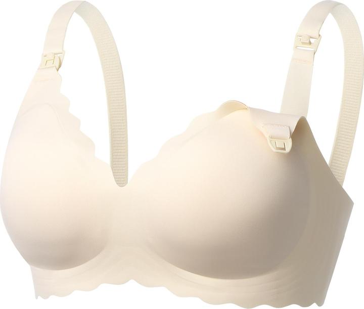 Image du produit Momcozy YN46 Soutien-gorge d'allaitement sans couture à motifs floraux Skin XL (XL)