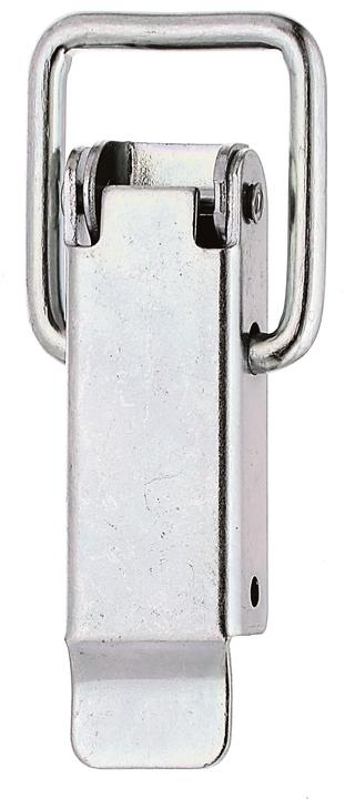 Image du produit Alberts Fermeture de caisse sans gâche, 61 x 19 mm, Galv. jaune zingué (Serrures de caisses, 50 pcs)