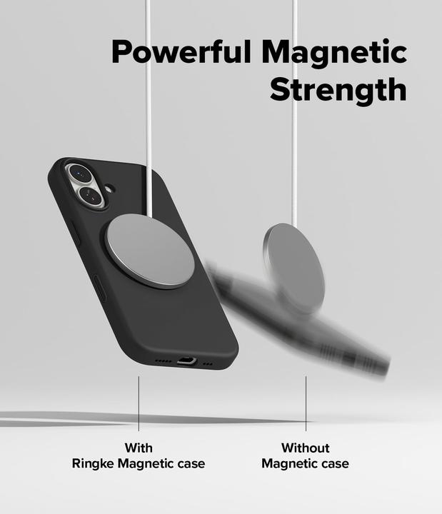 Produktbild Ringke Silikon Magnetische MagSafe Hülle für iPhone 17 - Lila (Apple iPhone 17)