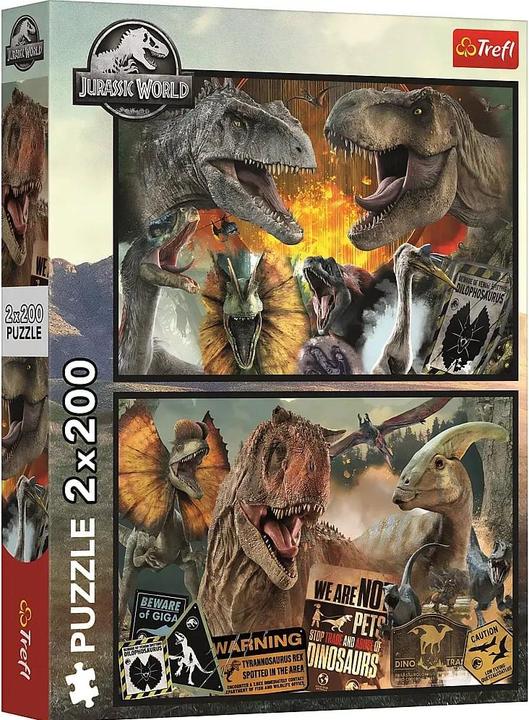 Produktbild Trefl Puzzle 2 x 200 - Jurrasic World (200 Teile)