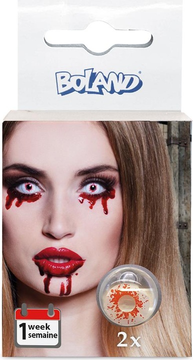Actual product image Magni Contact lenses 1 week Bloody (Red)