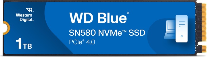 Actual product image WD Blue SN580 (1000 GB, M.2 2280)