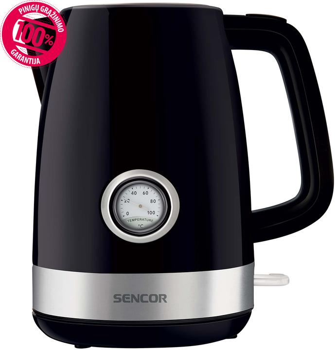 Produktbild Sencor electric kettle 1.7L with thermometer 2150W, SWK 1798BK (1.70 l)
