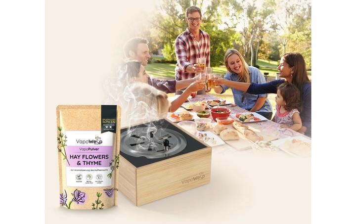 Actual product image Vapowesp Substitute herbs hay flowers & thyme, 100 g