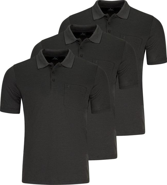 Produktbild Ragman 3er Pack Basic Poloshirt (XXL)