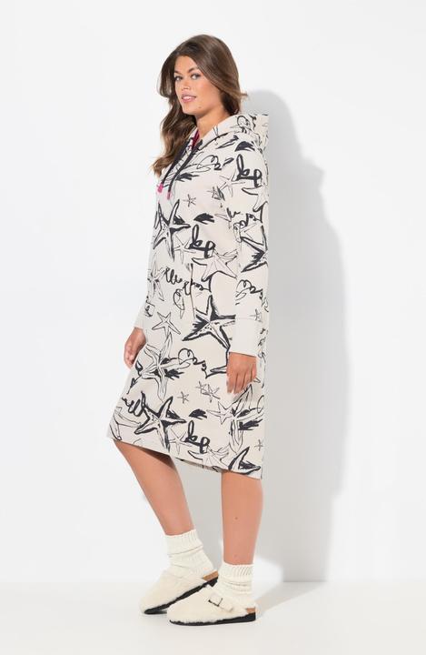 Produktbild Laurasøn Sweatkleid, Kapuze, Langarm, OEKO-TEX (XXL)