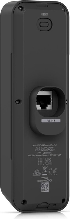 Actual product image Ubiquiti G4 Doorbell Professional PoE Kit (Bluetooth, Wi-Fi, Cable)
