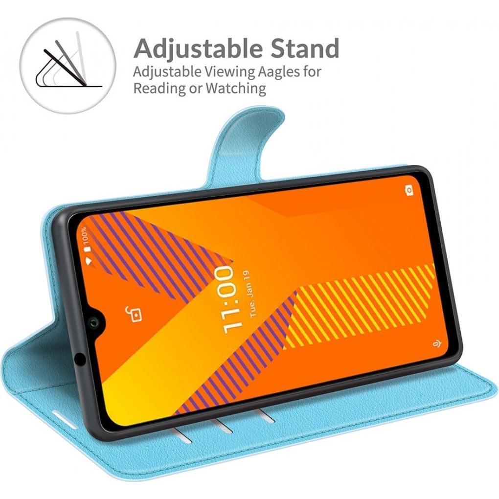 Thumbnail - Screenguard Wiko Y62 Leather Guard Lederhülle (Wiko Y62), Smartphone Hülle, Blau