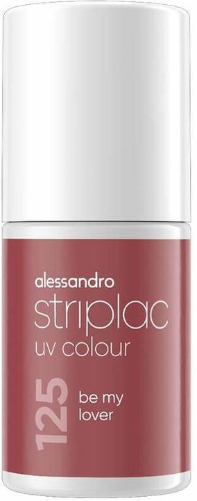 Actual product image Alessandro ALESSAN Striplac UV Colour Be M Lo 6.5ml (125 Be my lover, UV gel varnish)