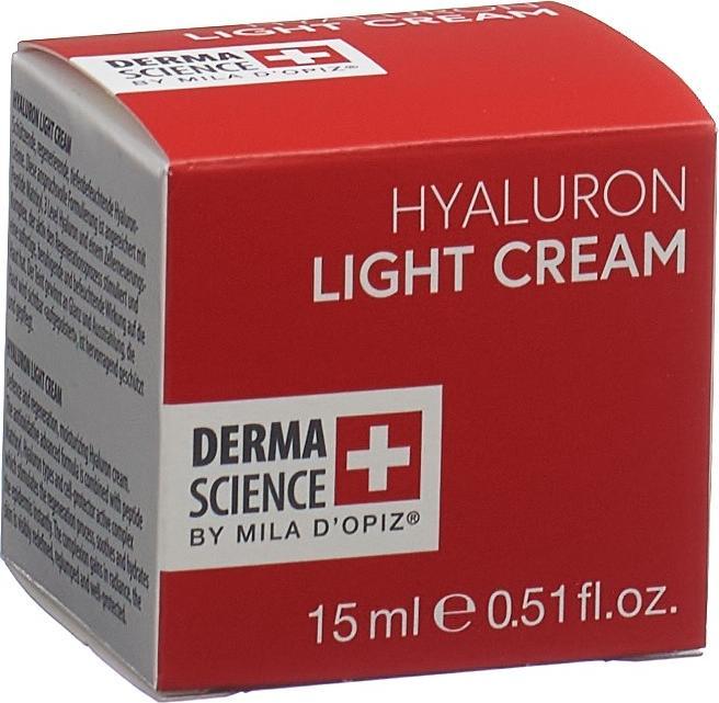 Actual product image Derma Science Hyaluron Light Cream Creme (15 ml, 24h cream)
