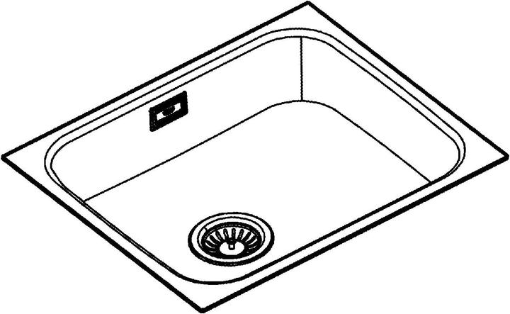 Actual product image Grohe K200 60-S (Undermount sink, 45.80 cm, 53.30 cm)