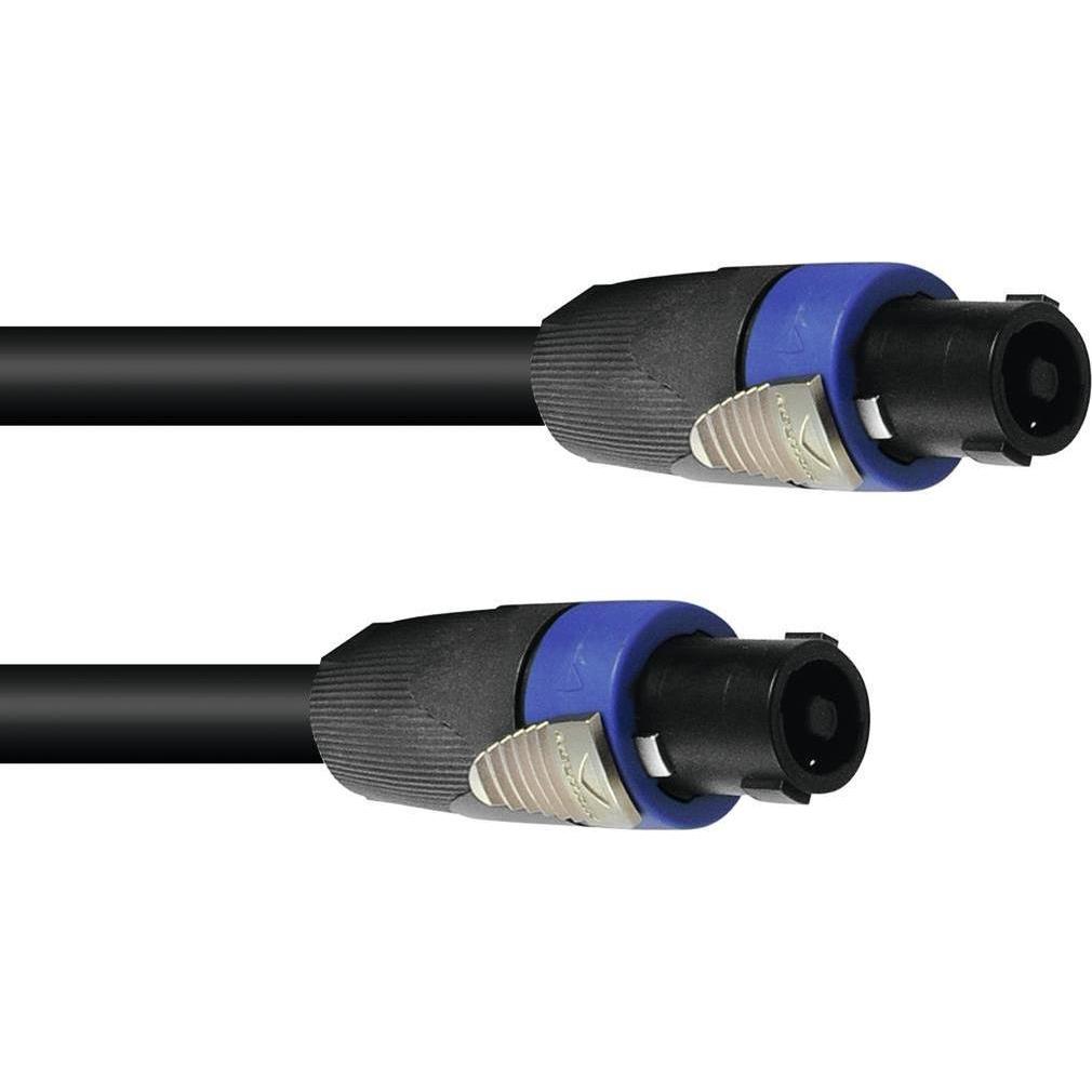 Psso Lautsprecherkabel Speakon 4x4 5m sw (5 m), Lautsprecherkabel