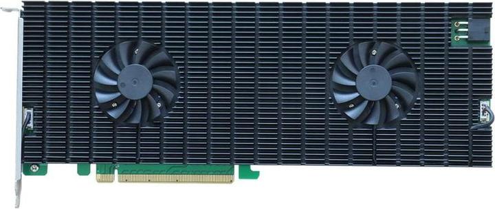 Image du produit HighPoint Adaptateur de bus hôte Rocket 1108A PCI-Ex16v3 - 8x M.2 NVMe