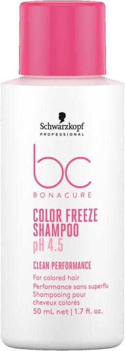 Schwarzkopf Professional BC Bonacure Color Freeze Shampoo (50 ml, Flüssiges Shampoo)