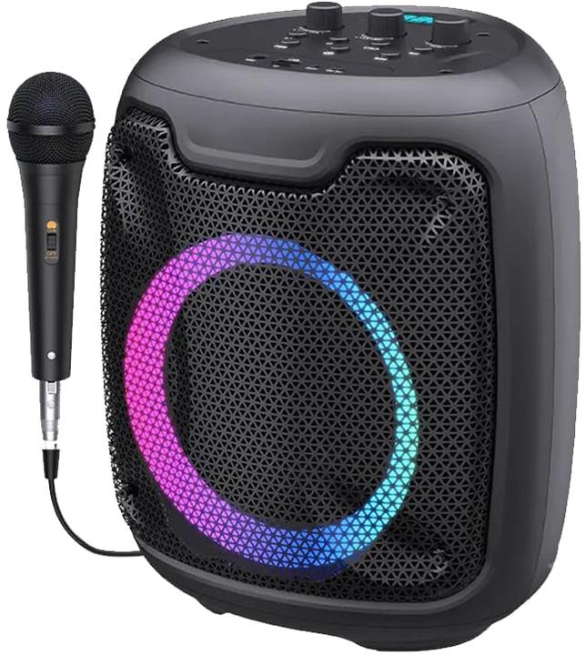 PhoneLook Zealot-P8 wireless Lautsprecher 60W High Power Karaoke Party Subwoofer inkl. Mikrofon (Akkubetrieb)
