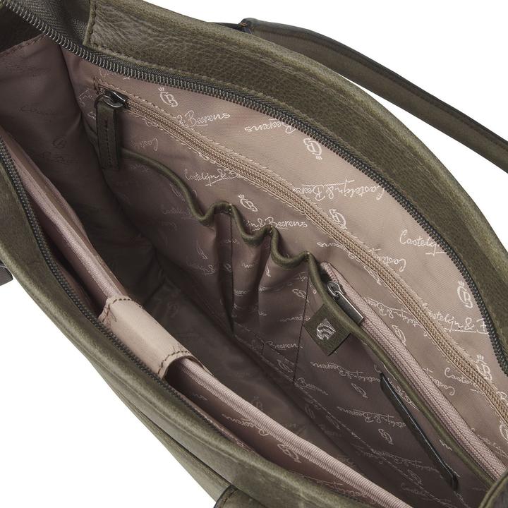 Productafbeelding Castelijn & Beerens & Beerens - Carisma Laptop shopper 15,6 RFID | groen -