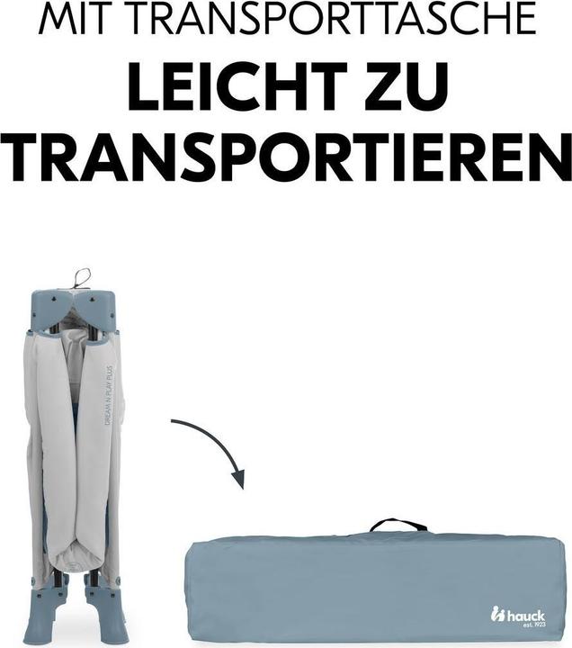Actual product image Hauck Reisebetten Reisebett Set Dream N Play Plus inkl. Spielzelt (120 x 60 cm)