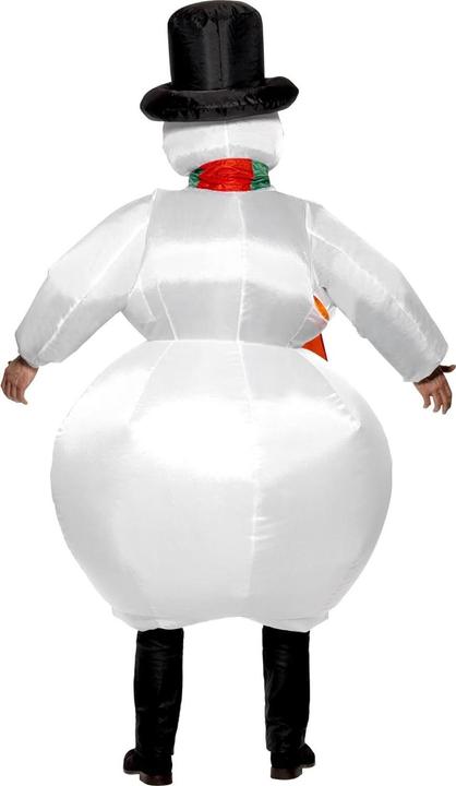 Actual product image Smiffys Inflatable Airsuit - Snowman (One size)