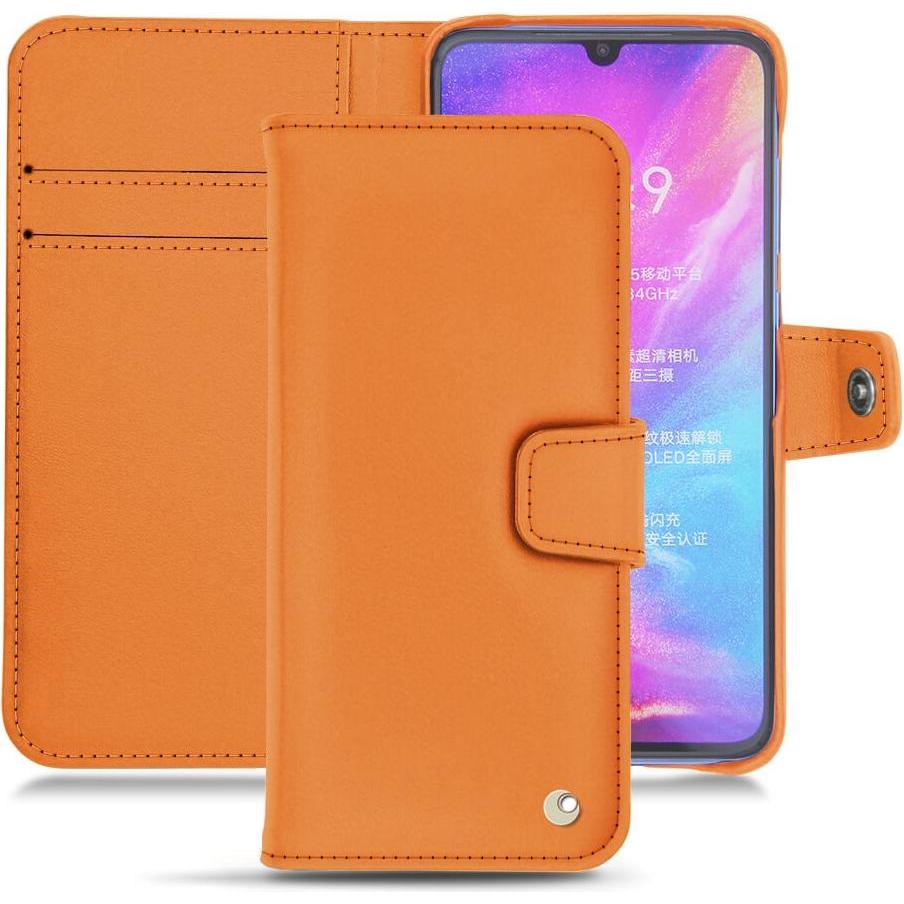 Thumbnail - Noreve Lederschutzhülle Wallet (Xiaomi Mi 9), Smartphone Hülle, Orange