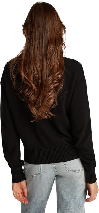 Actual product image Calvin Klein Monogram Embroidered Crewneck Sweater Pullover (XS)