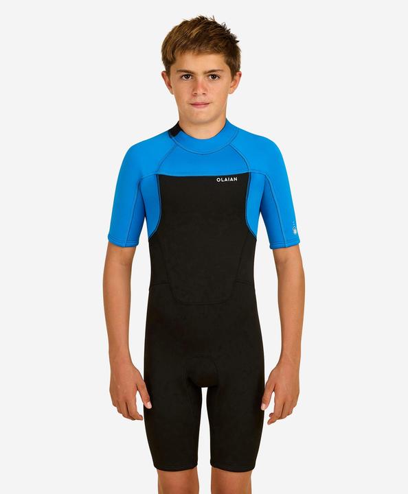 Actual product image Olaian Boys' surf wetsuit 2 mm neoprene (2 mm, 152)
