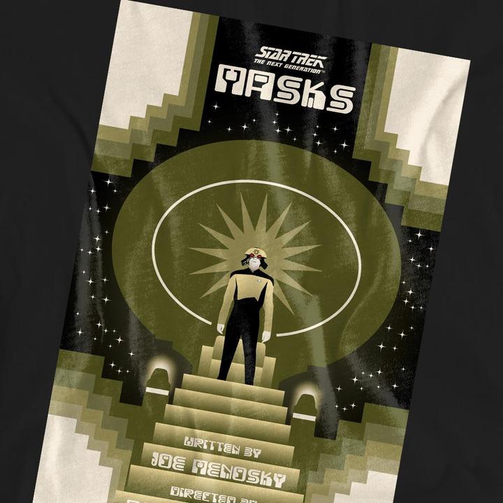 Actual product image Unisex Adult The Next Generation Season 7 Episode 17 T-Shirt (M)