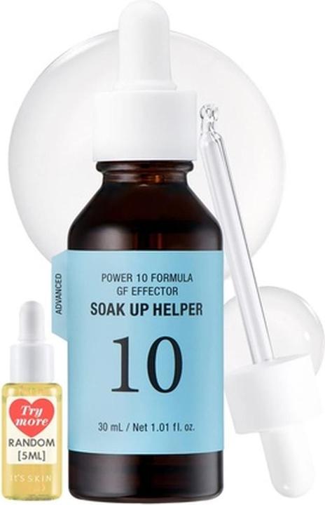 Actual product image Skin Gin Power 10 Formula GF Effector Ampoule Serum 30ml Hydrating Face Serum with Ginkgo Leaf Water and (30 ml)