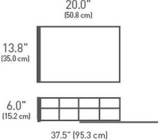 Produktbild Simplehuman - Inbouw - 36 cm - Grijs -