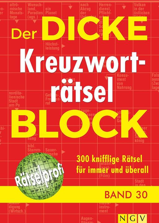 Der dicke Kreuzworträtsel-Block Band 30 (Deutsch, 2019)