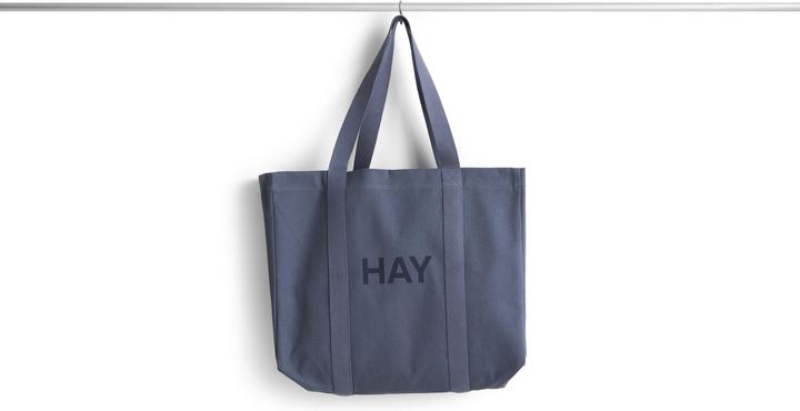 HAY - Shopper Bag - Medium - Steel Blue