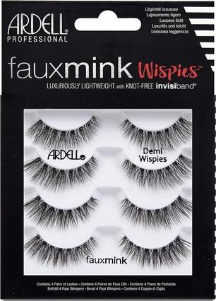 Ardell Faux Mink Wispies 4 Pairs Of False Eyelashes On The Beltack (Künstliche Wimpern)