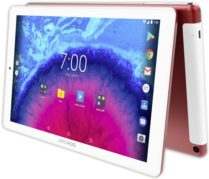 Archos Core 101 3G 1Go 32Go (3G, 10.10", 32 Go, Blanc, Rouge)