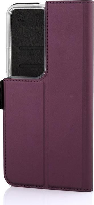 Actual product image Wave BookCase -suojakuori, Honor X7b, Smoky Sangria (Honor X7)
