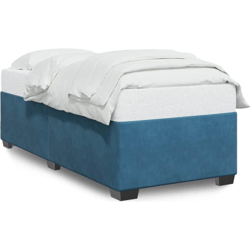 VidaXL, Bett, Bettgestell Samt (90 x 200 cm)