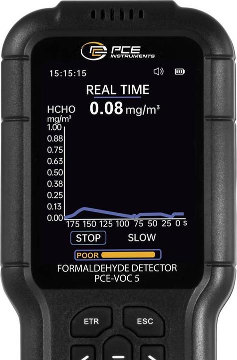 Actual product image PCE Instruments Formaldehyd-Messgerät