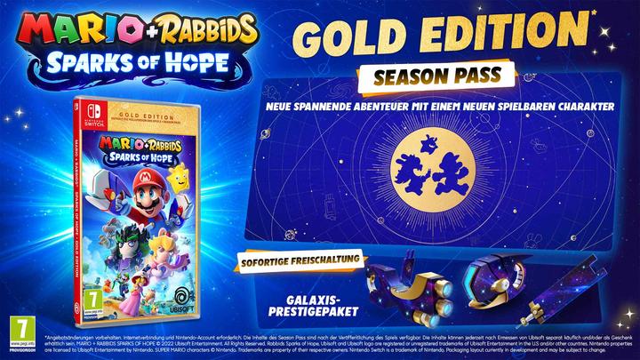 Actual product image Ubisoft Mario & Rabbids Sparks of Hope - Gold Edition (Switch, DE)