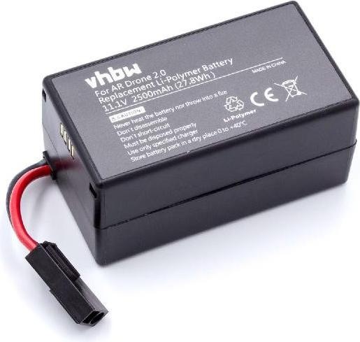 Produktbild AccuCell Akku für Parrot AR Drone 2.0 Drohne u.a. 2500mAh (11.10 V, 2500 mAh)