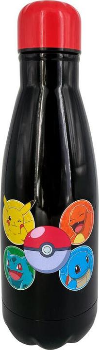 Productafbeelding Kids Euroswan Kids Licensing Roestvrijstalen Drinkfles 500ml - Pokemon (0.50 l)
