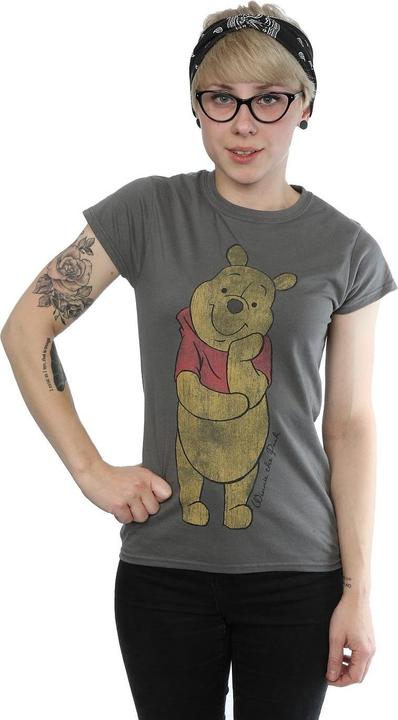 Actual product image Winnie the Pooh Womens/Ladies Character Heather T-Shirt (M)