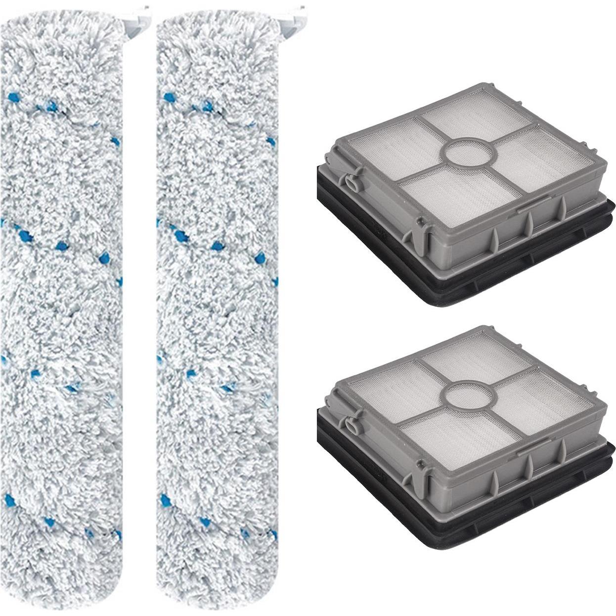 Roboparts Zubehör-Set für Bissell CrossWave X7 Pet Pro 2955N,3479N, Staubsauger Roboter Zubehör