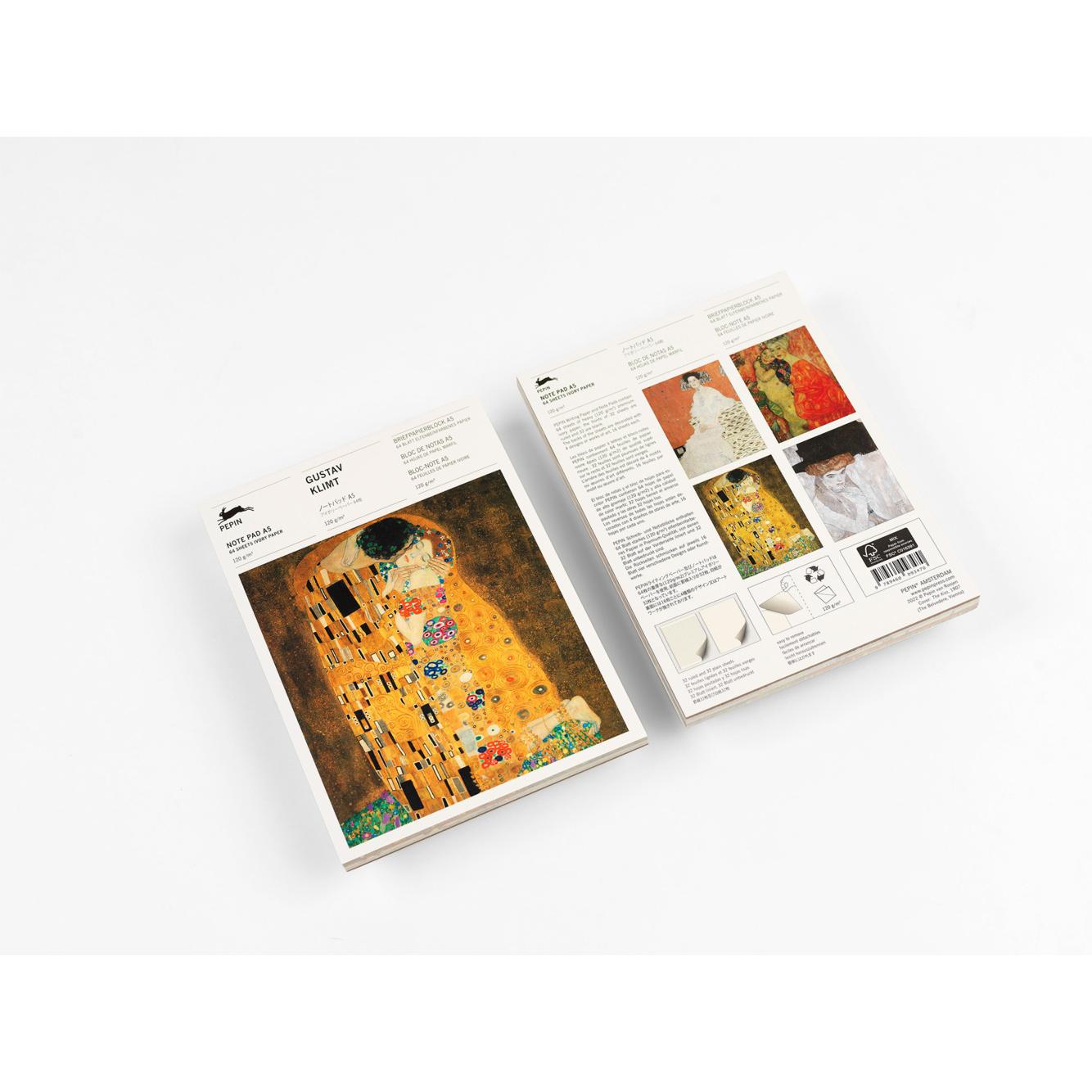 The Pepin Press, Heft + Block, Roojen:Gustav Klimt (A5, Kein Einband)