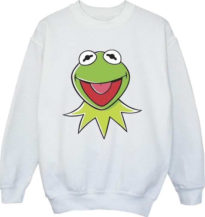 Actual product image Disney Boys Muppets Kermit Head Sweatshirt (116)