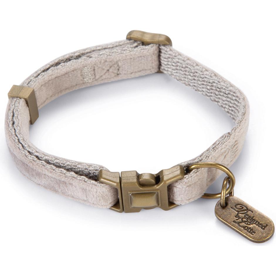 Designed by Lotte Katzenhalsband Velura (30, Katze, Spazieren), Halsband + Leine