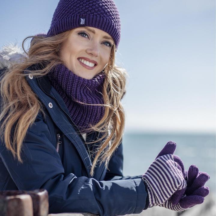 Produktbild Heat Holders Nackenwärmer Winter | Thermo Halswärmer Stricken Fleece