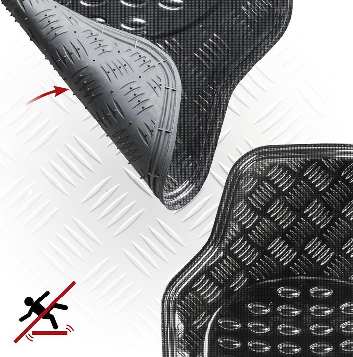 Actual product image Walser Metallic (2 front mats + 2 rear mats)