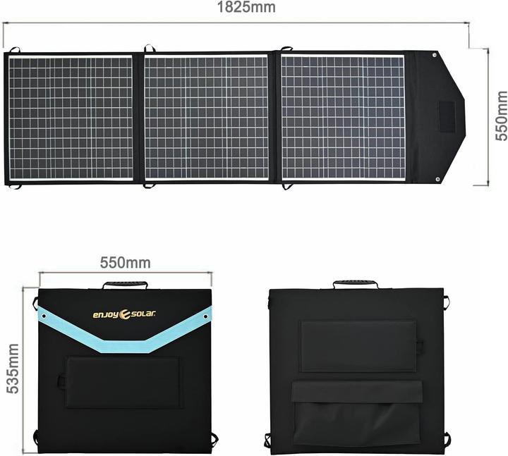 Actual product image Enjoy solar Helios (150 W, 3.40 kg)